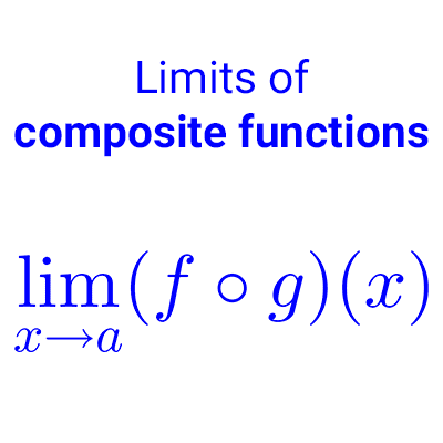 Limits of composite functions