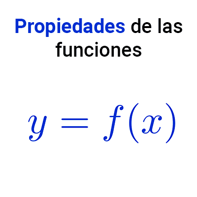 Propiedades de las funciones matemáticas